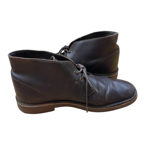 Clarks Bushacre 2 Mens Chukka Boots Size 8.5 M US Ankle Brown Leather - Picture 4 of 11